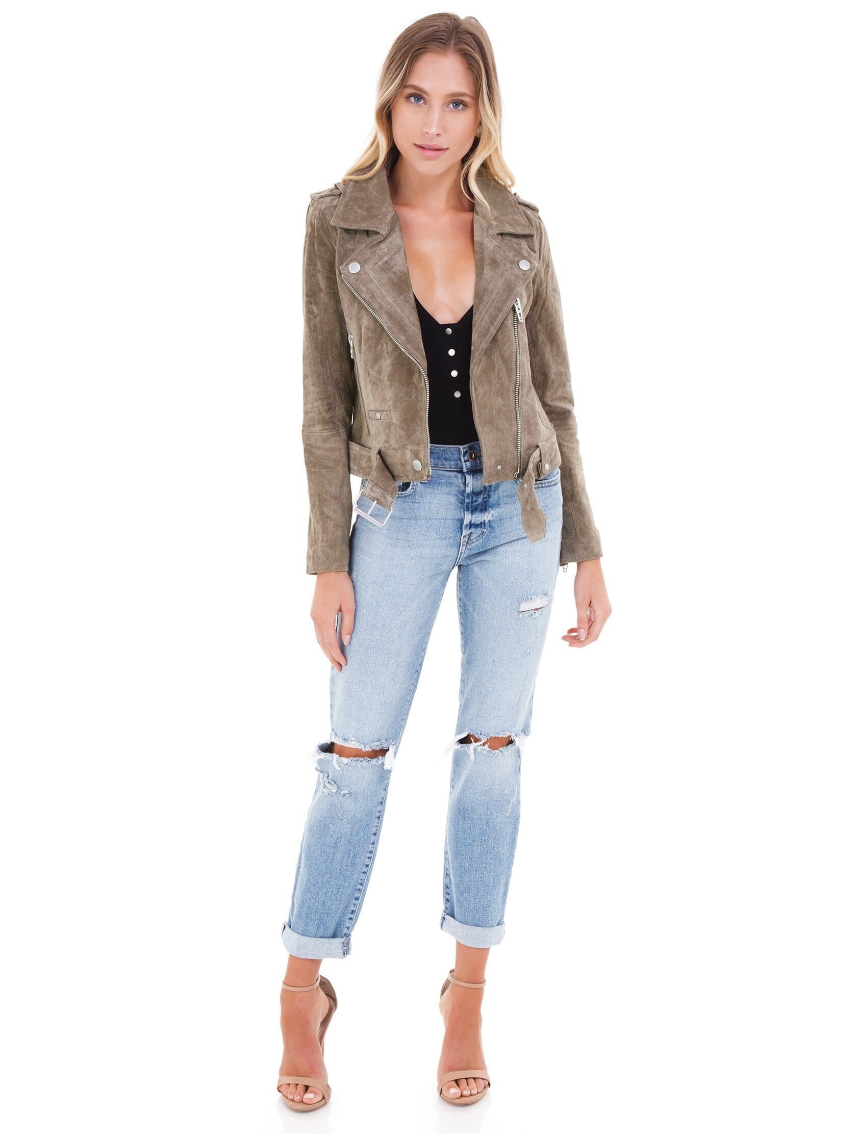 BLANKNYC Suede Moto Jacket in Sand … curated on LTK