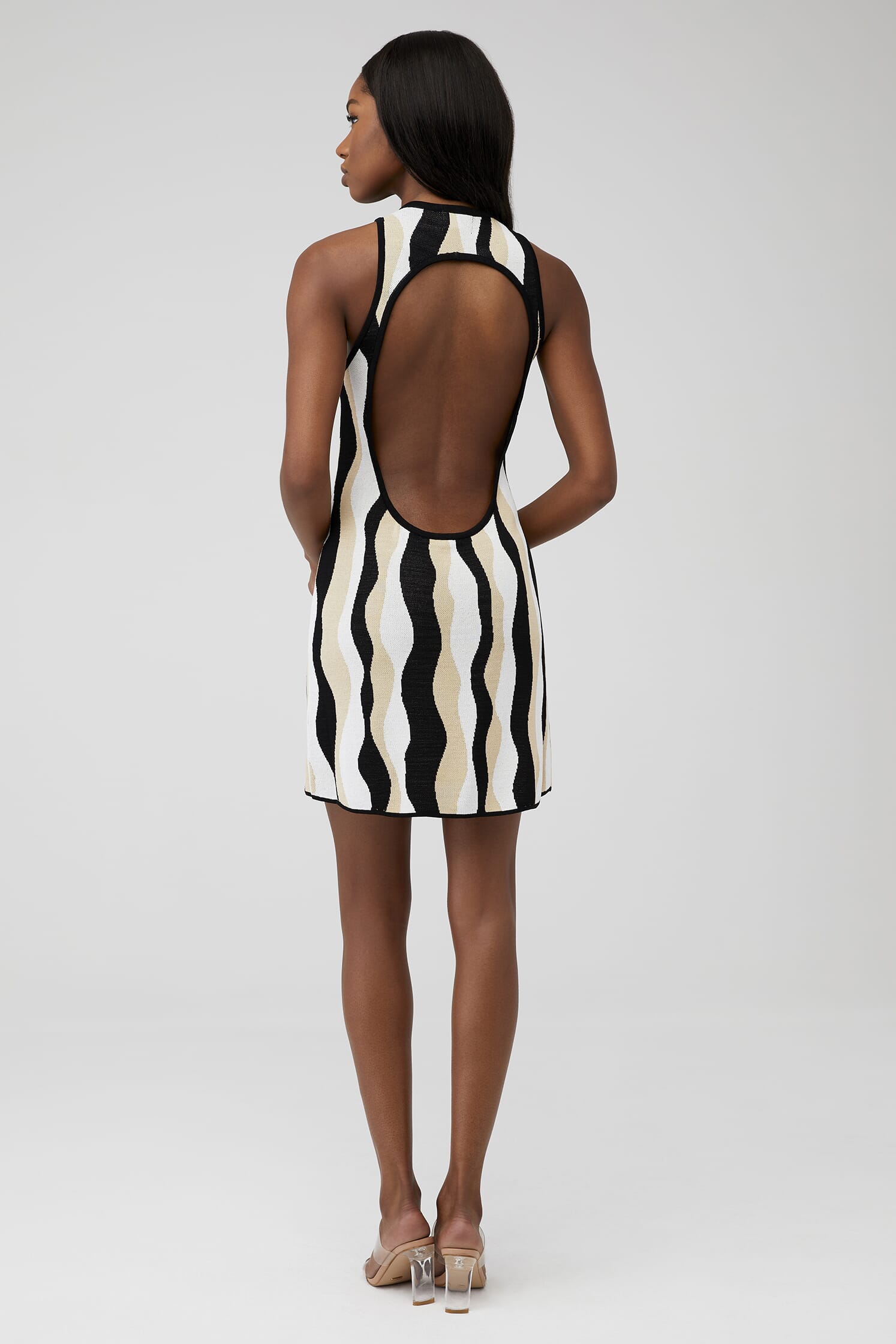 Show Me Your Mumu | Sweeney Sweater Dress in Squiggle Stripe Knit ...