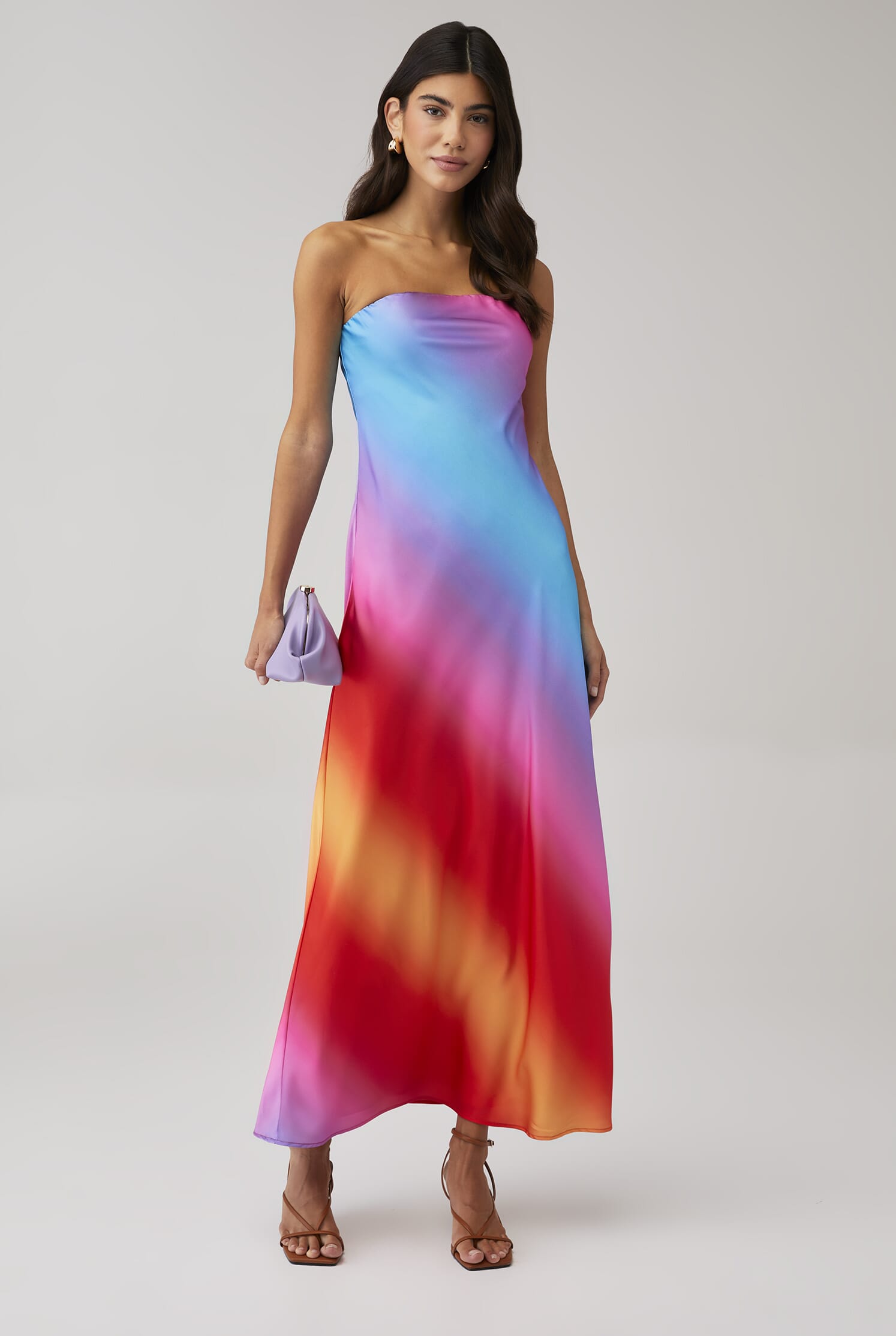 Show Me Your Mumu Taylor Tube Dress in Sunset Ombre| FashionPass