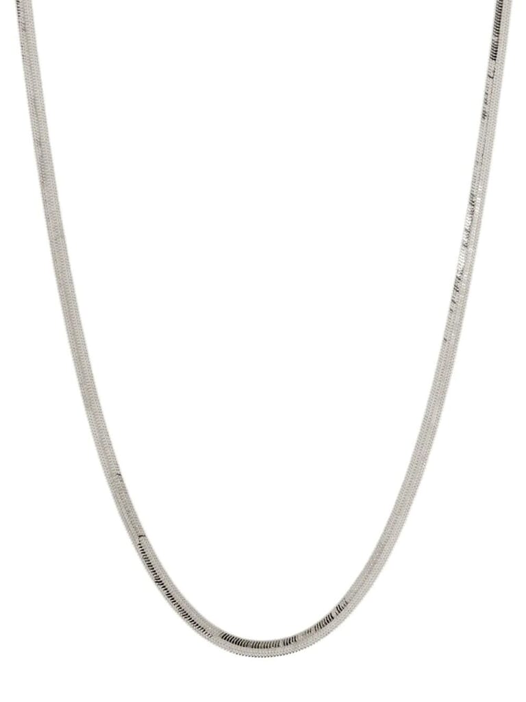 Luv Aj Classique Herringbone Chain in Silver FashionPass
