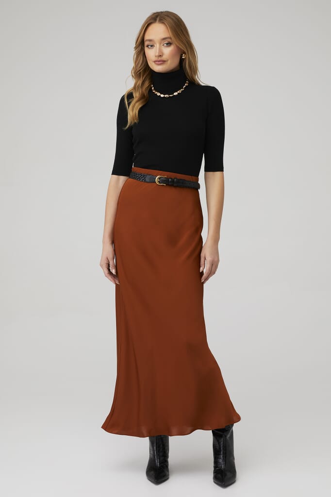 Favorite Daughter | Favorite Skirt in Caramel| FashionPass