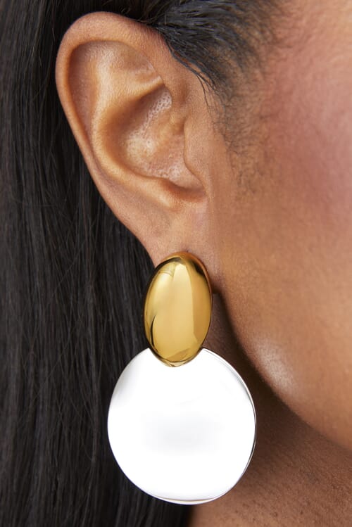 ピアス LUV AJ Daisy Statement Earring- Silver LUV AJ - Daisy Statement Earrings in Silver – Blond Genius