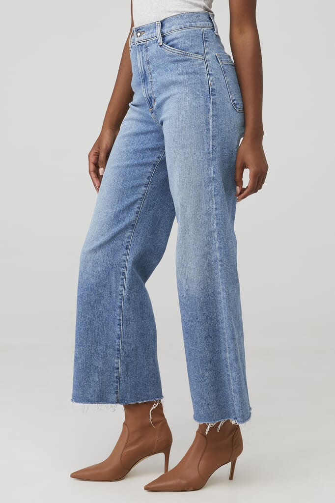 Favorite Daughter | Mischa High Rise Wide Leg Ankle in Monterey ...