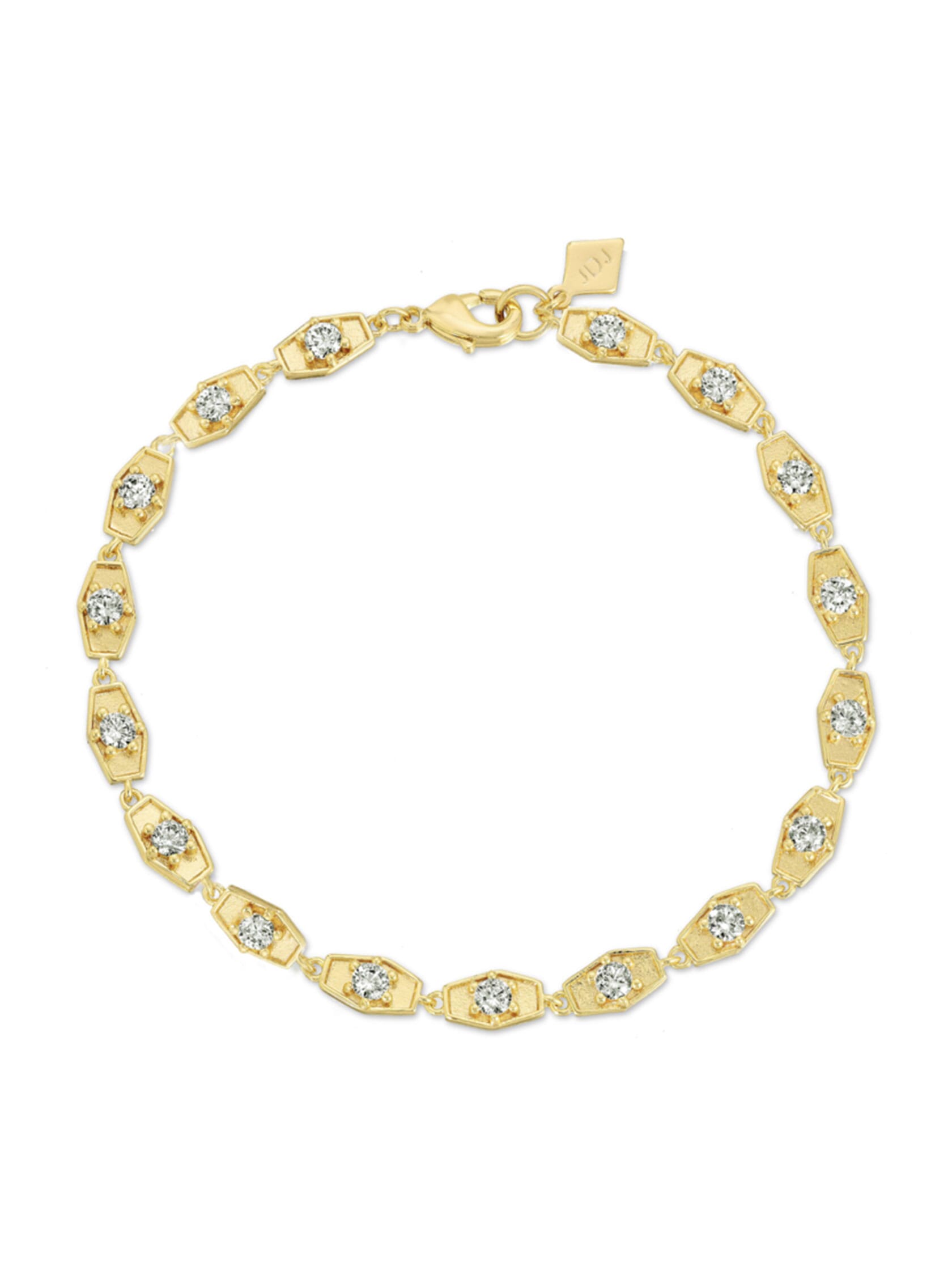 Joy Dravecky | New Tennis Bracelet in Gold| FashionPass