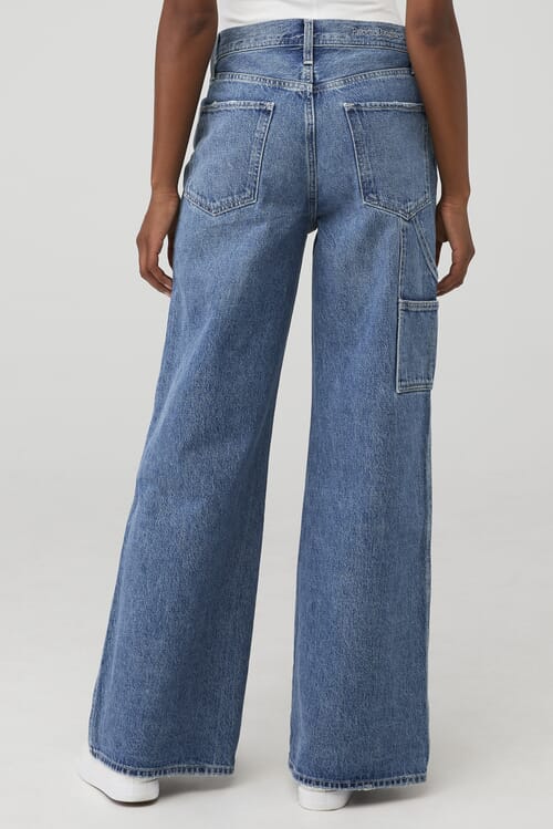 Favorite Daughter Ollie Ultimate Baggy Wide Leg in Bedford FashionPass
