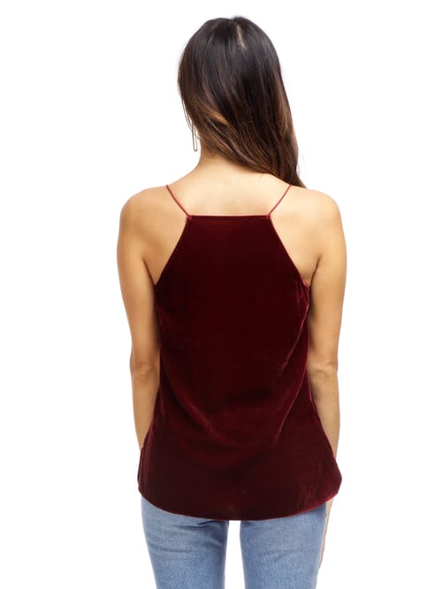 Cami NYC Charlie Cami in Black Cherry FashionPass