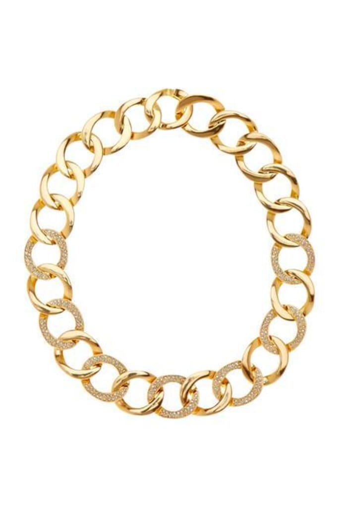 House of Harlow 1960  Ra Chain Necklace in Gold