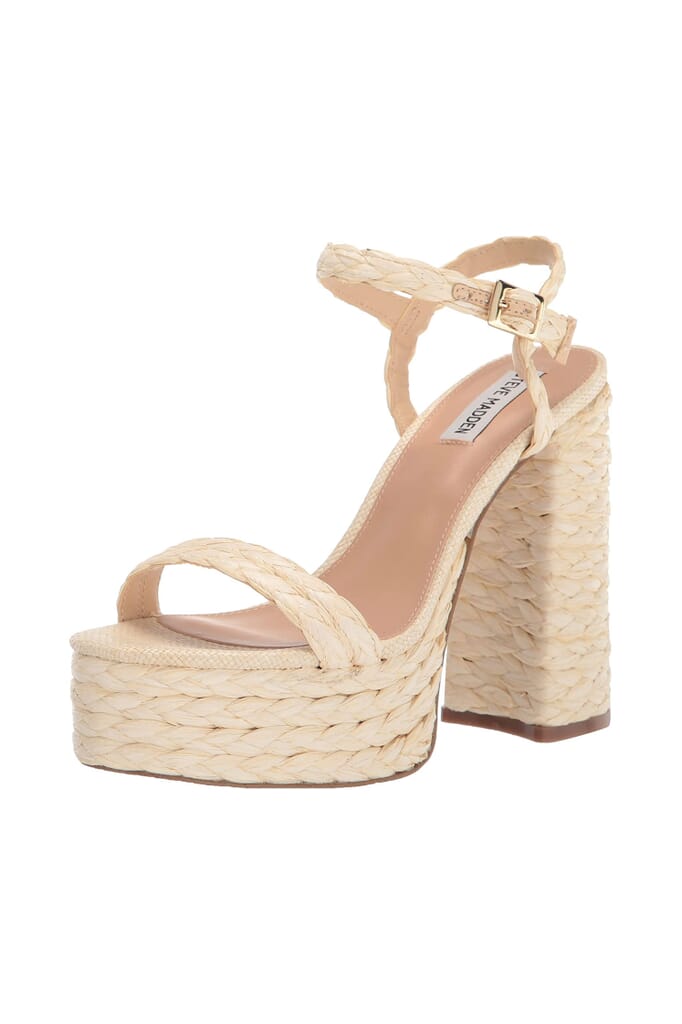 Steve Madden | Tiera Sandal in Raffia| FashionPass