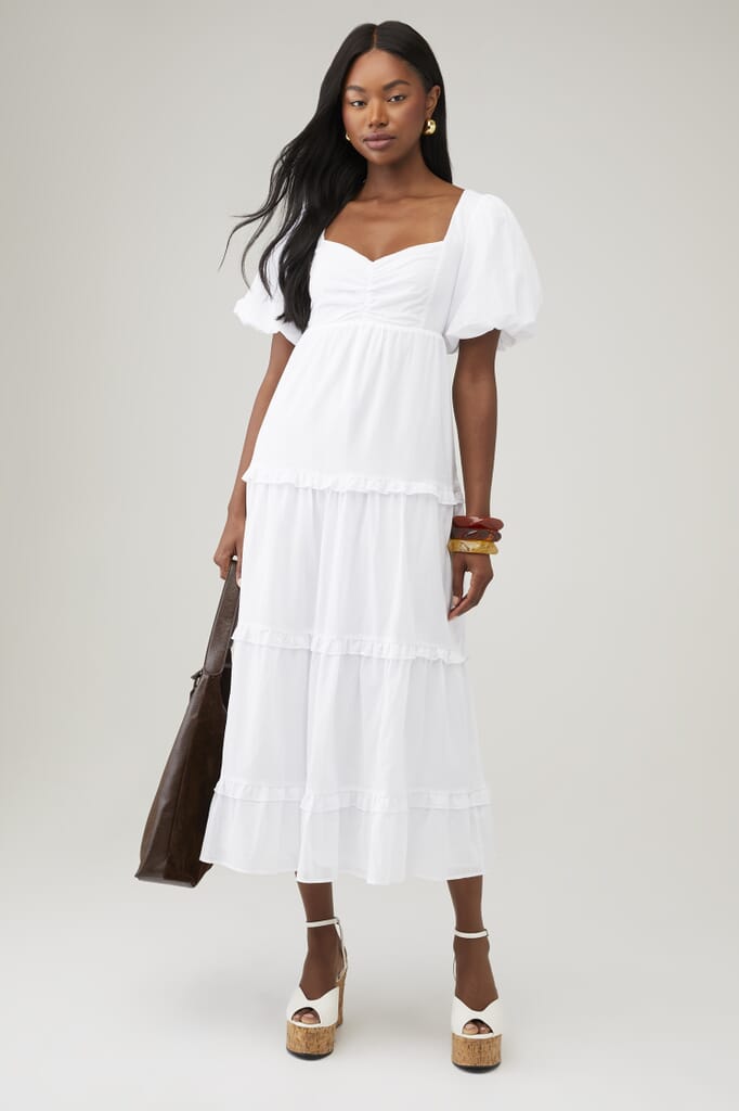 caden halter neck maxi dress Cecelia Halter Draped Maxi Dress • Shop American Threads Boutique Butter Yellow / M main image 0