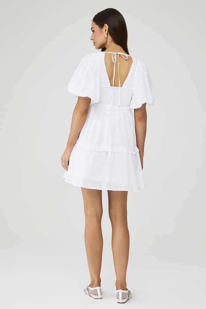 long white dresses for women Long Off White Formal Dress with Multi-Way Ties Off White / 18