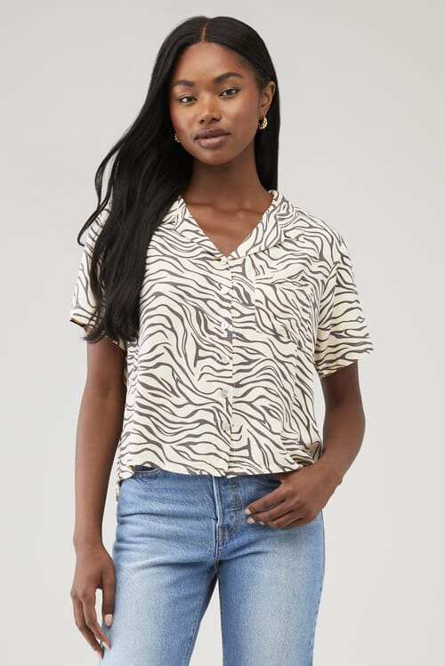 JOURNAL STANDARD - BEACH GOLDビーチ ゴールドBALI TINA SHIRTS BROWN journal standard L'essage（ジャーナルスタンダードレサージュ