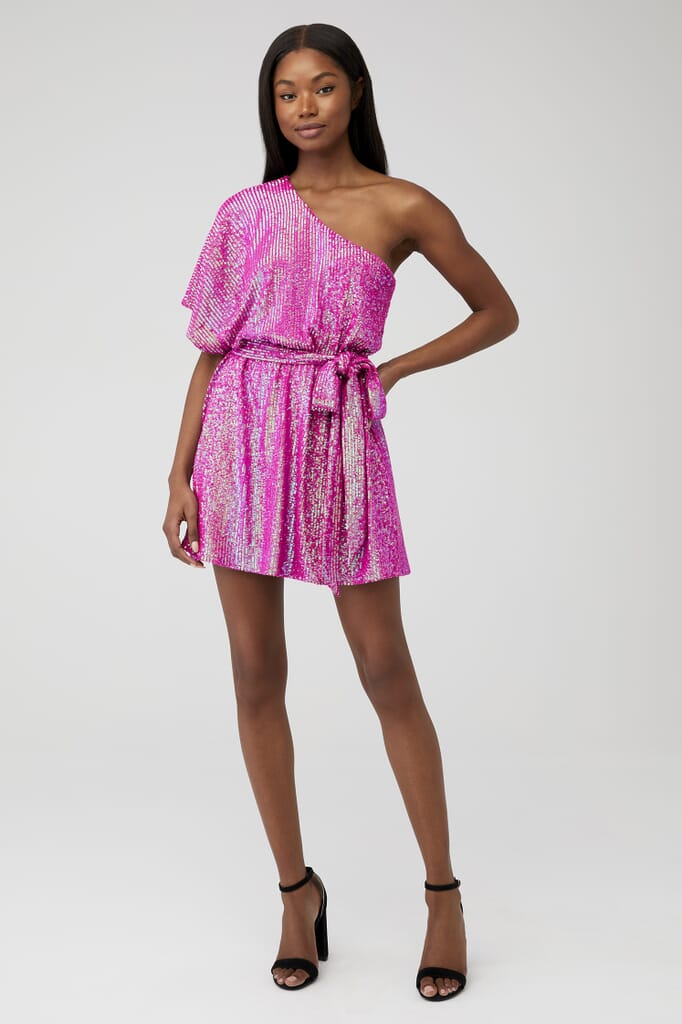 Show Me Your Mumu | Trish Dress in Pink Disco Sequin| FashionPass
