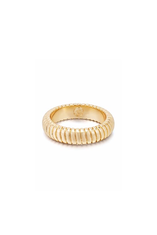 Ettika | Twisted Flex Ring in Gold| FashionPass