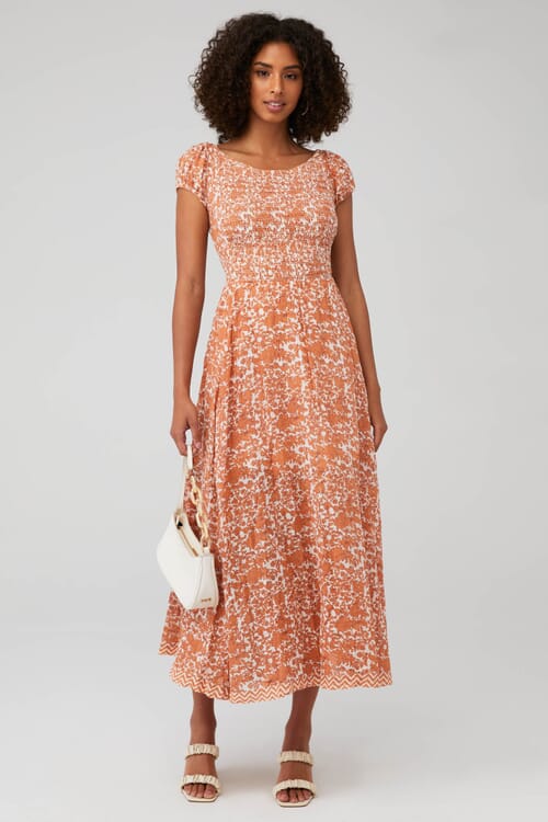 knee length dresses for ladies Free People Poppy Midi/Sweet Nothings – Thecottageboutique main image 1