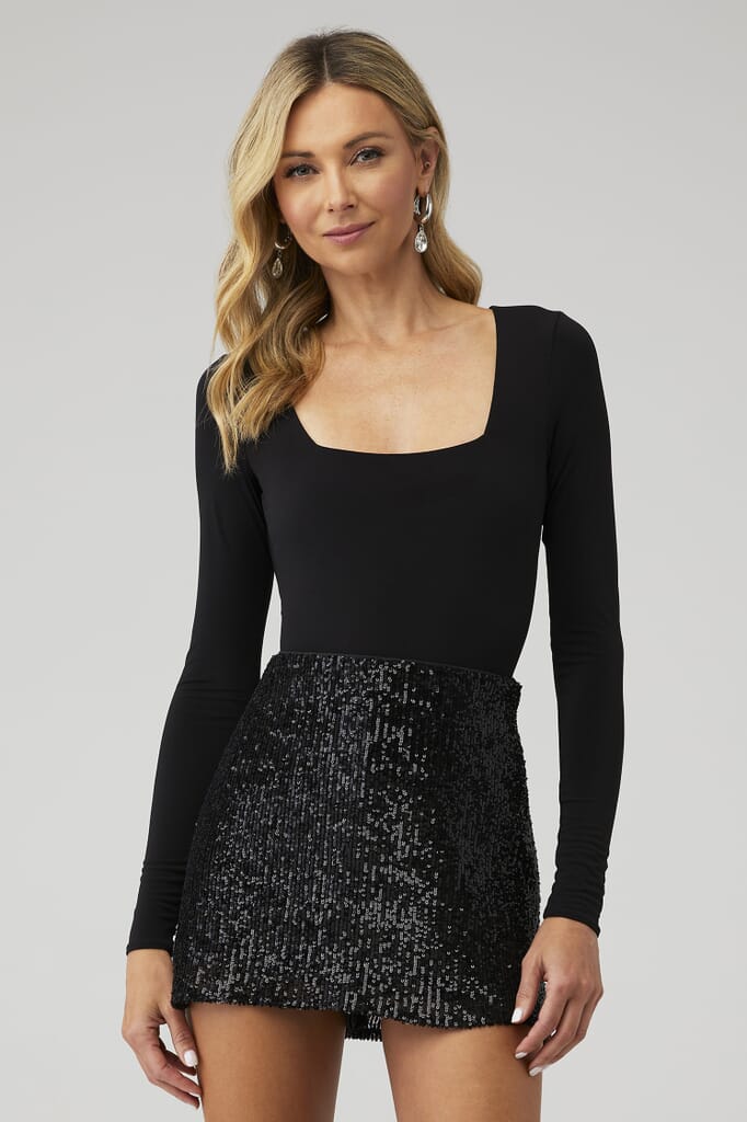 Show Me Your Mumu | Unreal Bodysuit in Black Stretch| FashionPass