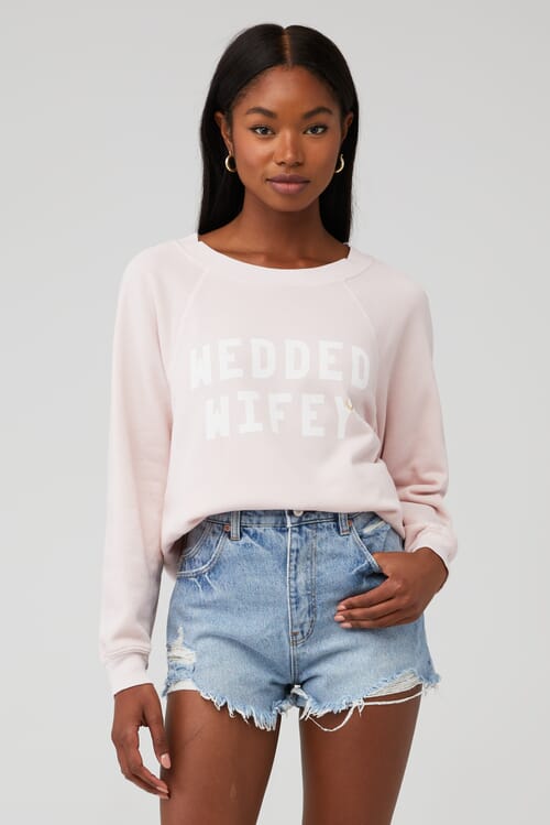 Wildfox store rose sweatshirt