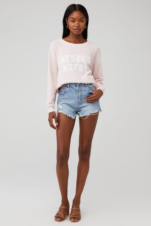 Wildfox shop rose sweatshirt