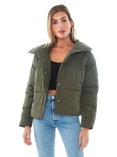 Free people sale weekender puffer coat