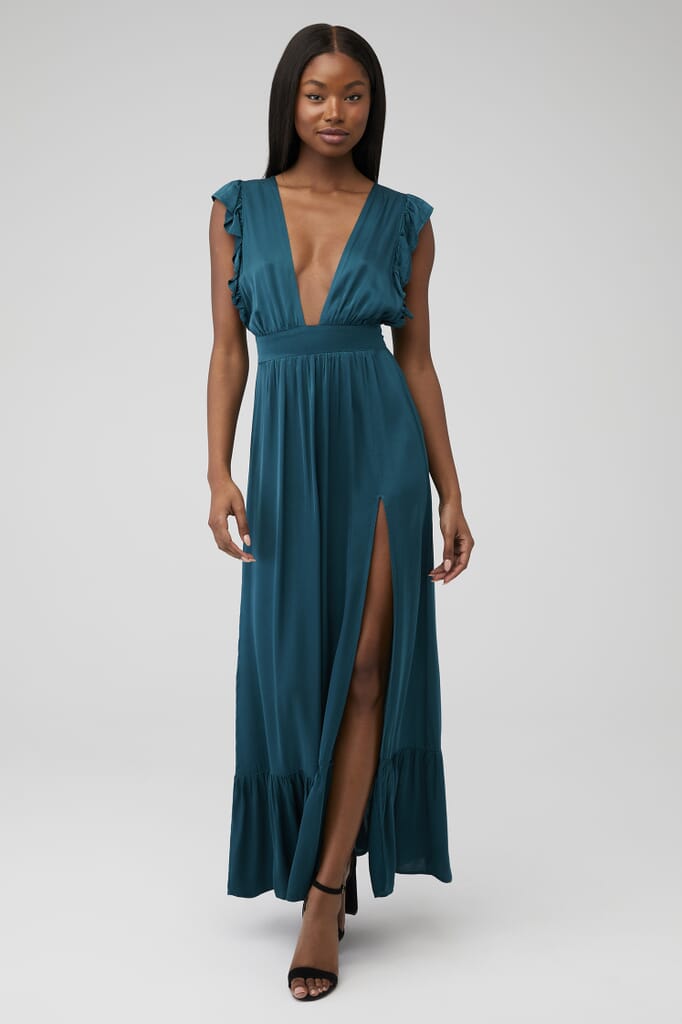 STILLWATER | What If Maxi in Emerald| FashionPass