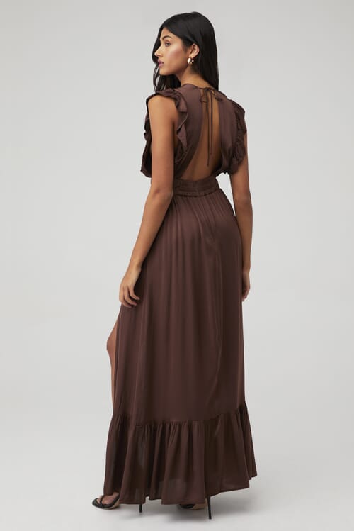 Chocolate Brown Maxi Dresses