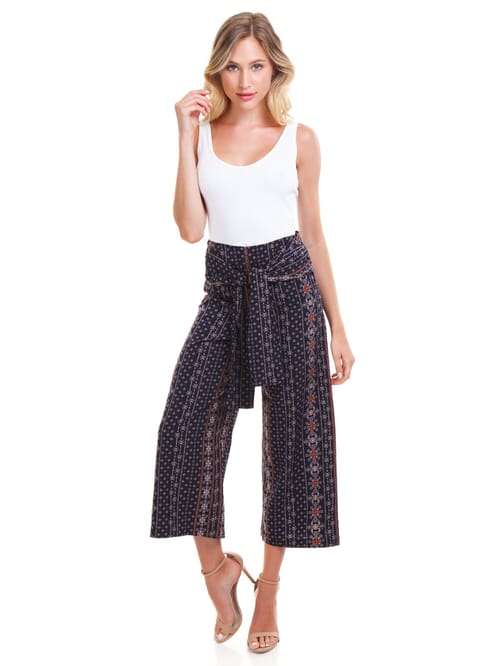 Moon River | Wide Leg Pant With Waist 