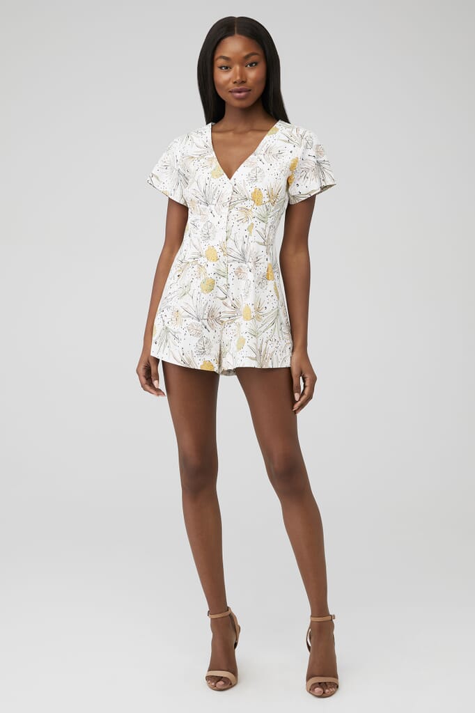 MINKPINK | Wild Coast Playsuit in Multi| FashionPass