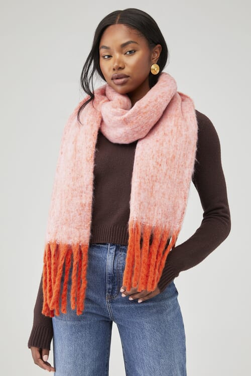 Free People | Winter Chill Blanket Scarf in Ivory| FashionPass