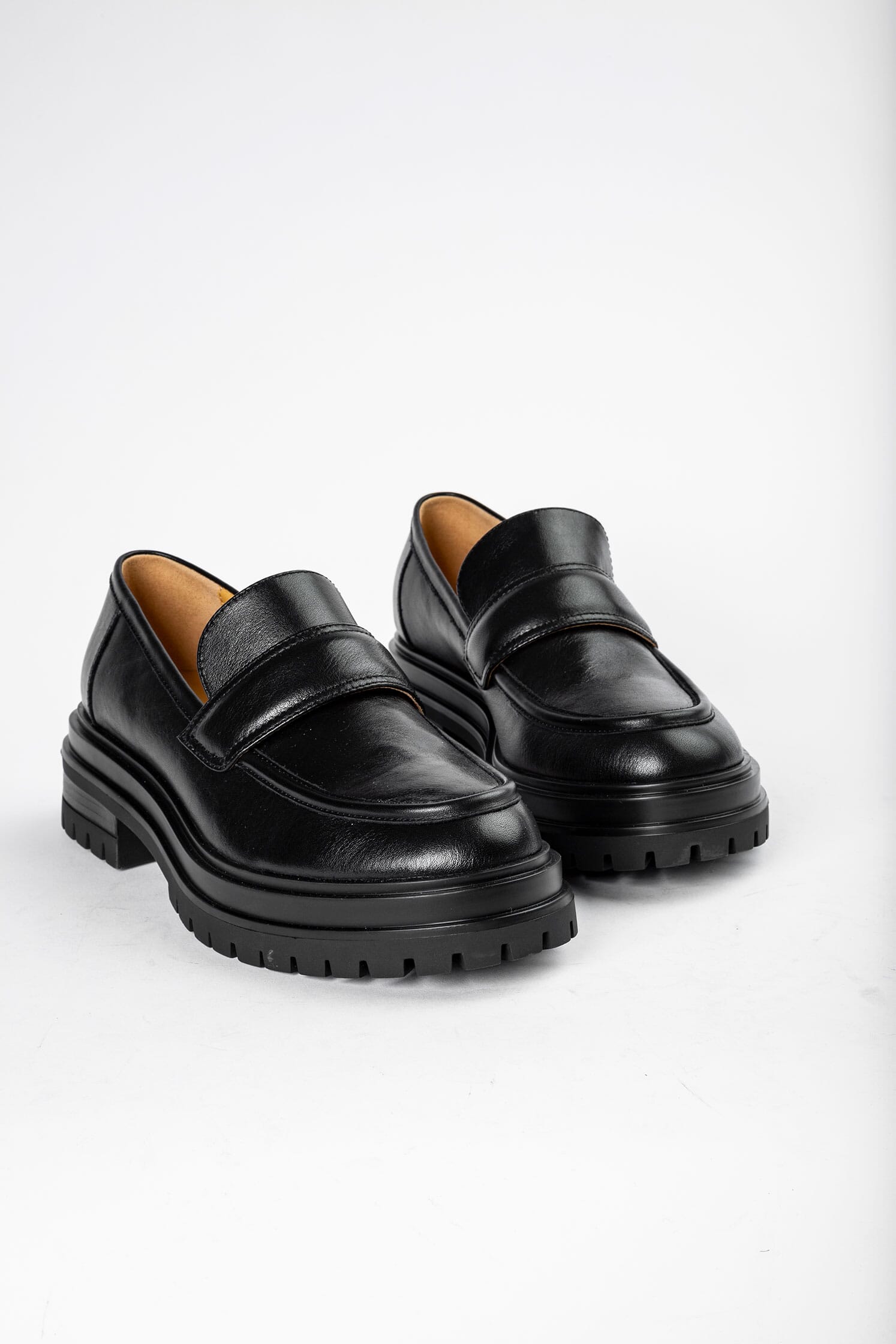 Tony Bianco Wiz Loafers TONY BIANCO Wiz Black Hi Shine Casual Shoes Women main image 4