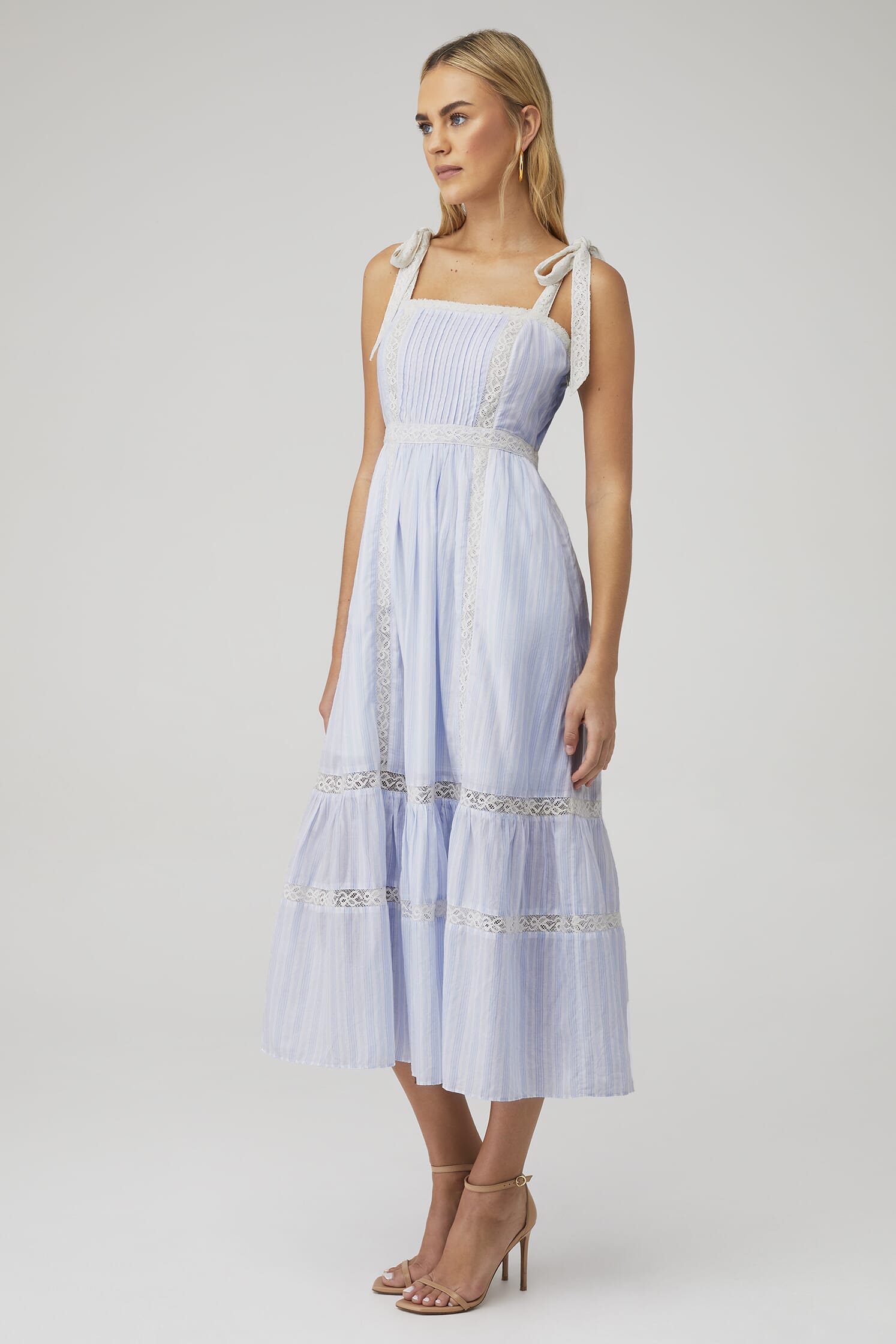 LoveShackFancy X Fashionpass Ayala Dress in Vintage Voyage