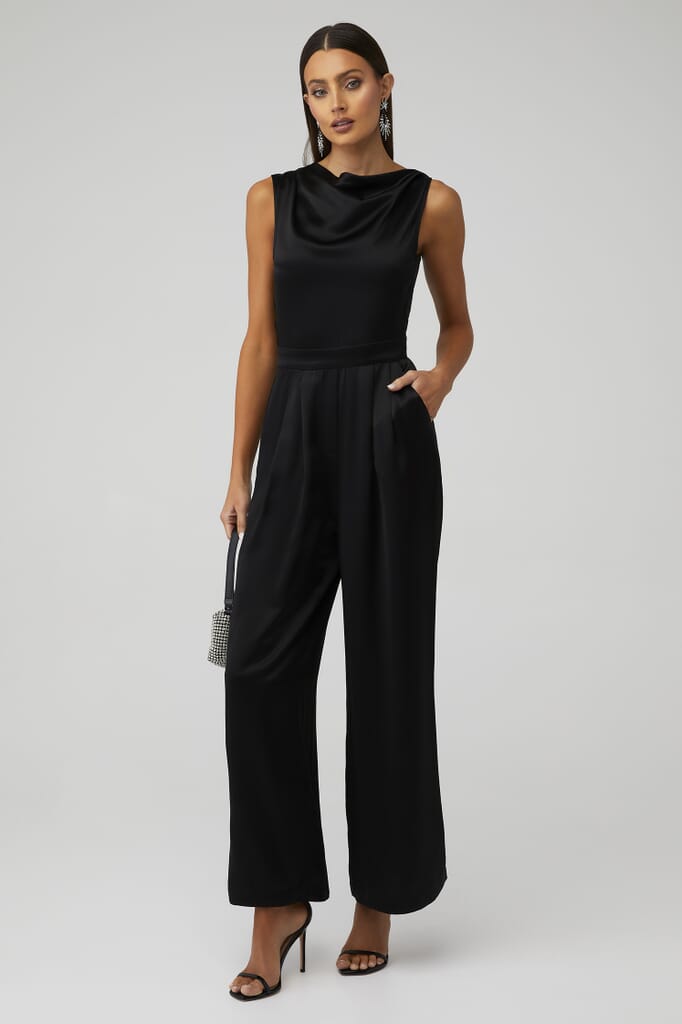 Nonchalant Label | X Fashionpass Jasmine Jumpsuit in Black| FashionPass