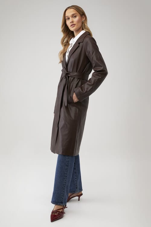 Être Aimé | X Unreal Fur Macsim Coat in Brown| FashionPass