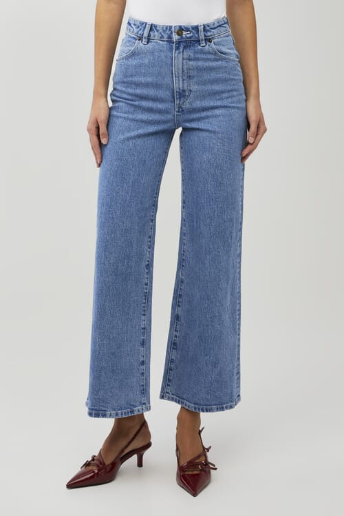Rolla's | X Fashionpass Sailor Scoop Pocket Jean in Lily