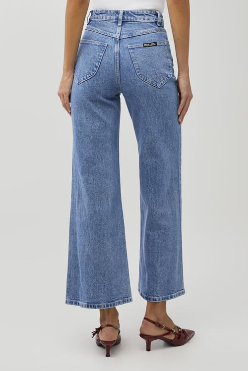 デニム・ジーパン [MASONPRINCE] Linen Blend Summer Relaxed Denim Pants Jeans for Women | FashionPass