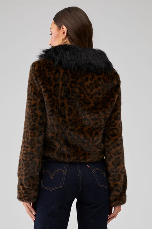 Être Aimé | X Unreal Fur Crouching Tiger Jacket in Multi| FashionPass