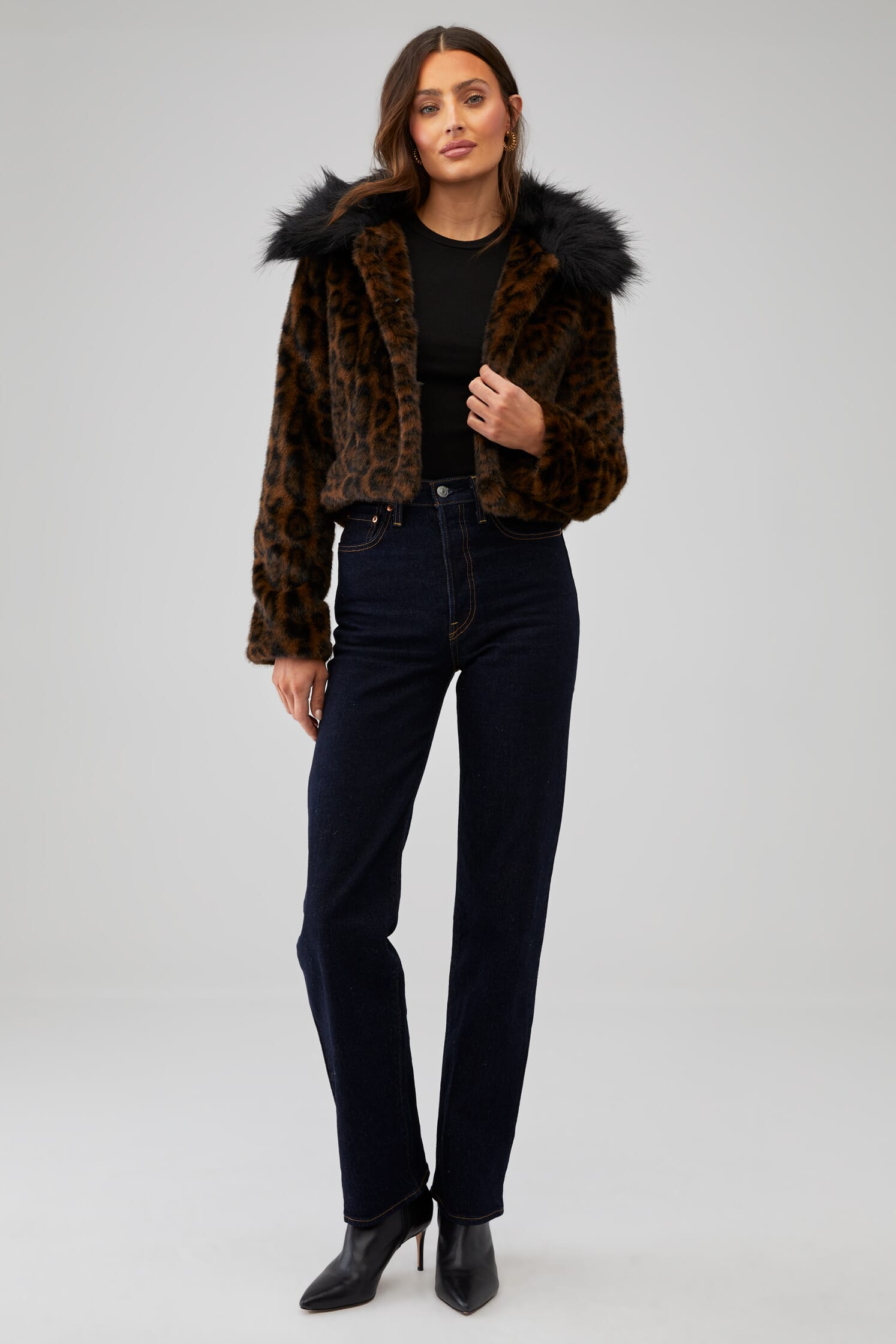 Être Aimé | X Unreal Fur Crouching Tiger Jacket in Multi| FashionPass