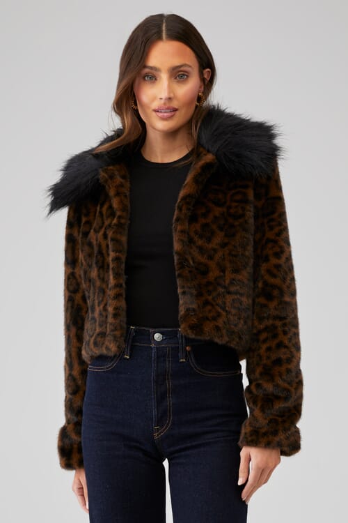 Être Aimé | X Unreal Fur Crouching Tiger Jacket in Multi| FashionPass