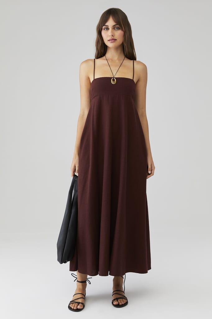 NIA | X Fashionpass Hawthorne Dress in Plum| FashionPass NIA | X Fashionpass Hawthorne Dress in Plum| FashionPass