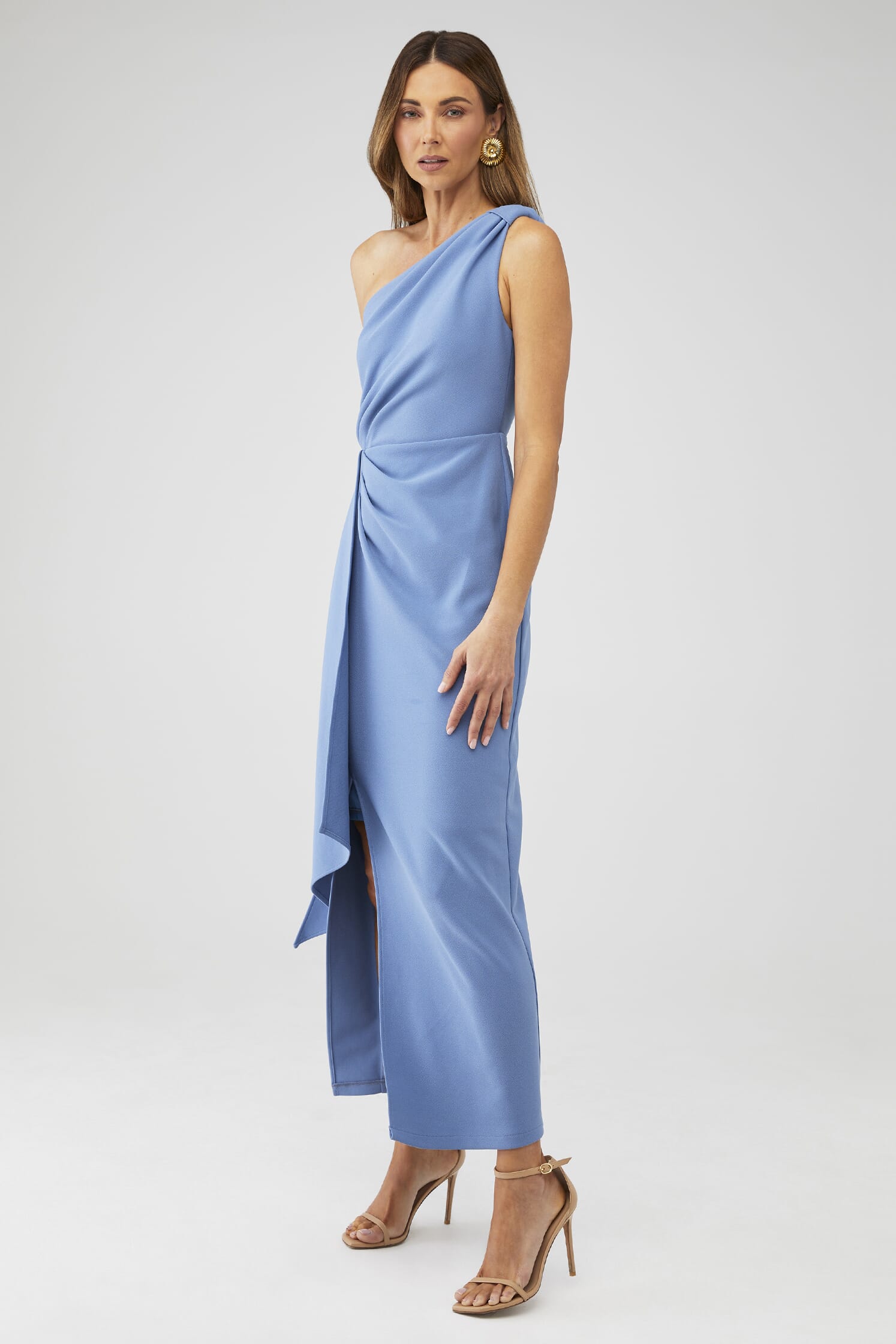 ELLIATT | X Fashionpass Zelia Maxi Dress in Blue| FashionPass ELLIATT | X Fashionpass Zelia Maxi Dress in Blue| FashionPass