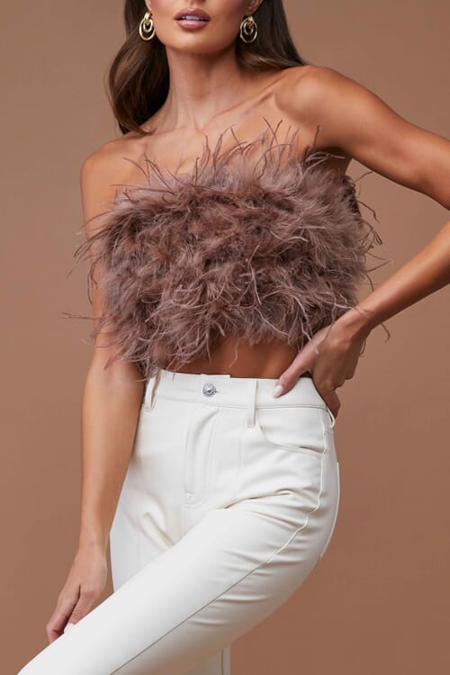 LAMARQUE | Zaina Top in Feather Pink| FashionPass