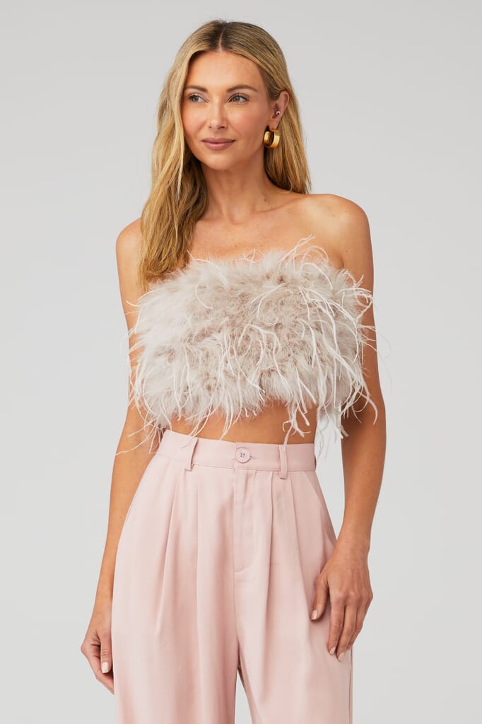 LAMARQUE | Zaina Top in Feather Pink| FashionPass