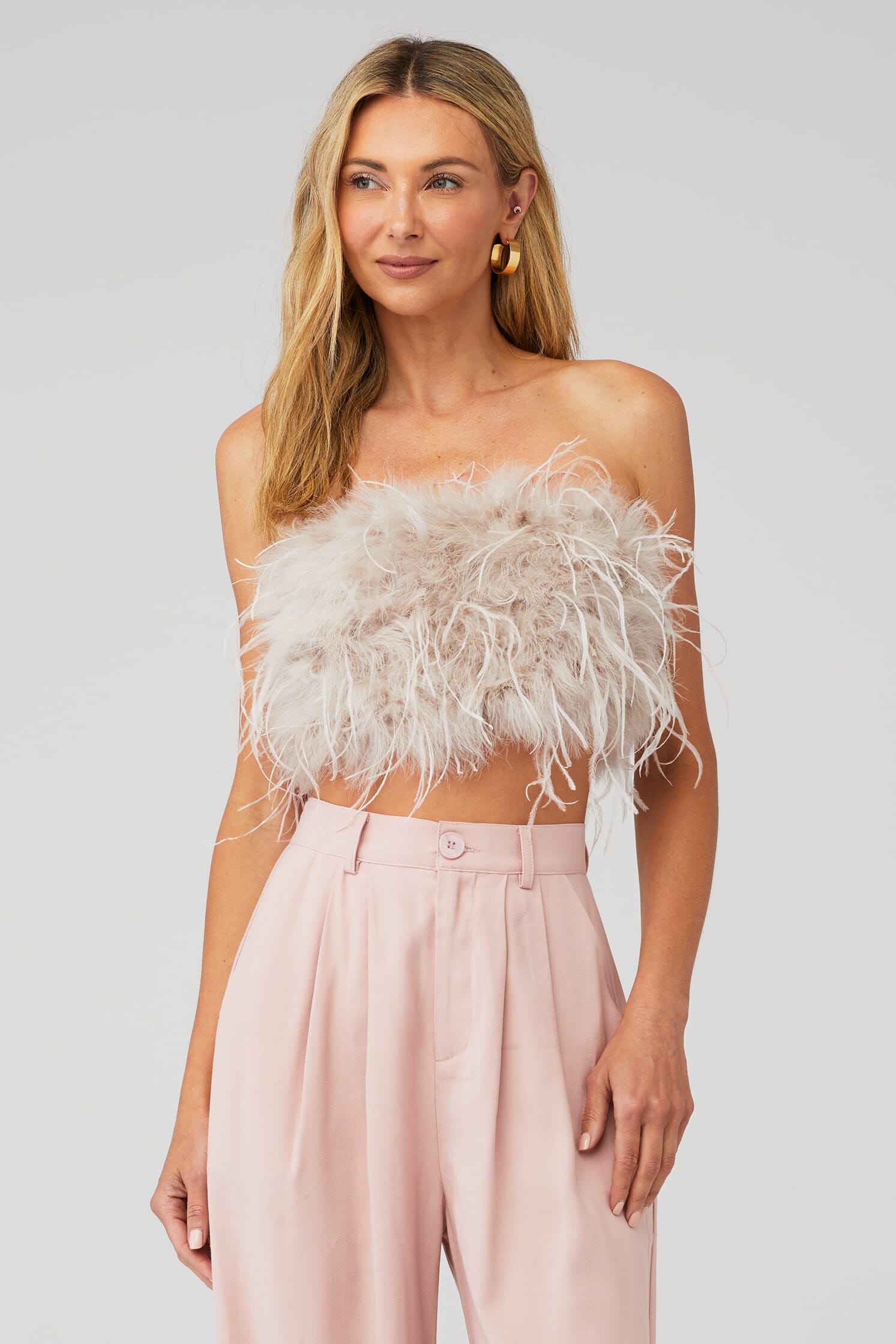 LAMARQUE | Zaina Top in Feather Pink | FashionPass