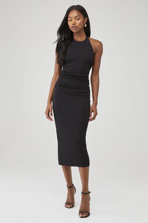 andresd decollete dot dress ブラック　sサイズ andresd decollete dot dress ブラック sサイズ