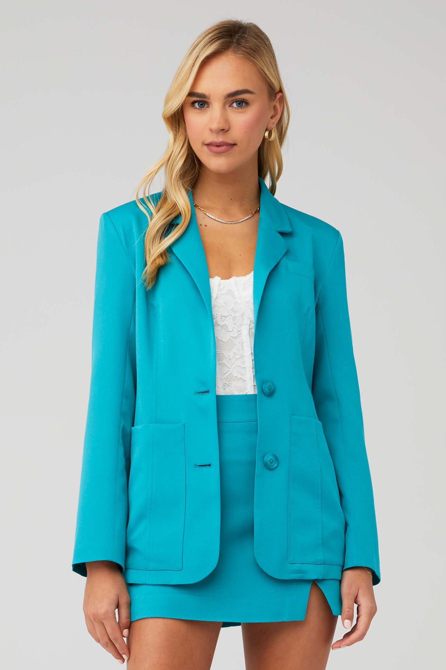 The Frolic | Zeus Blazer in Blue | FashionPass