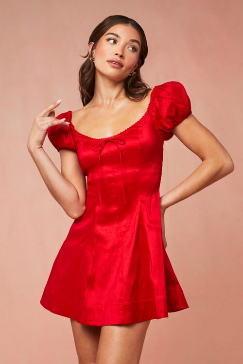 zinnia mini dress for love and lemons