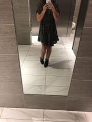 One Fine Day Sequin Mini Dress - Black - H&O
